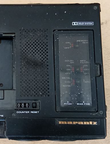 Marantz-Marantz CP230 cassette as seen